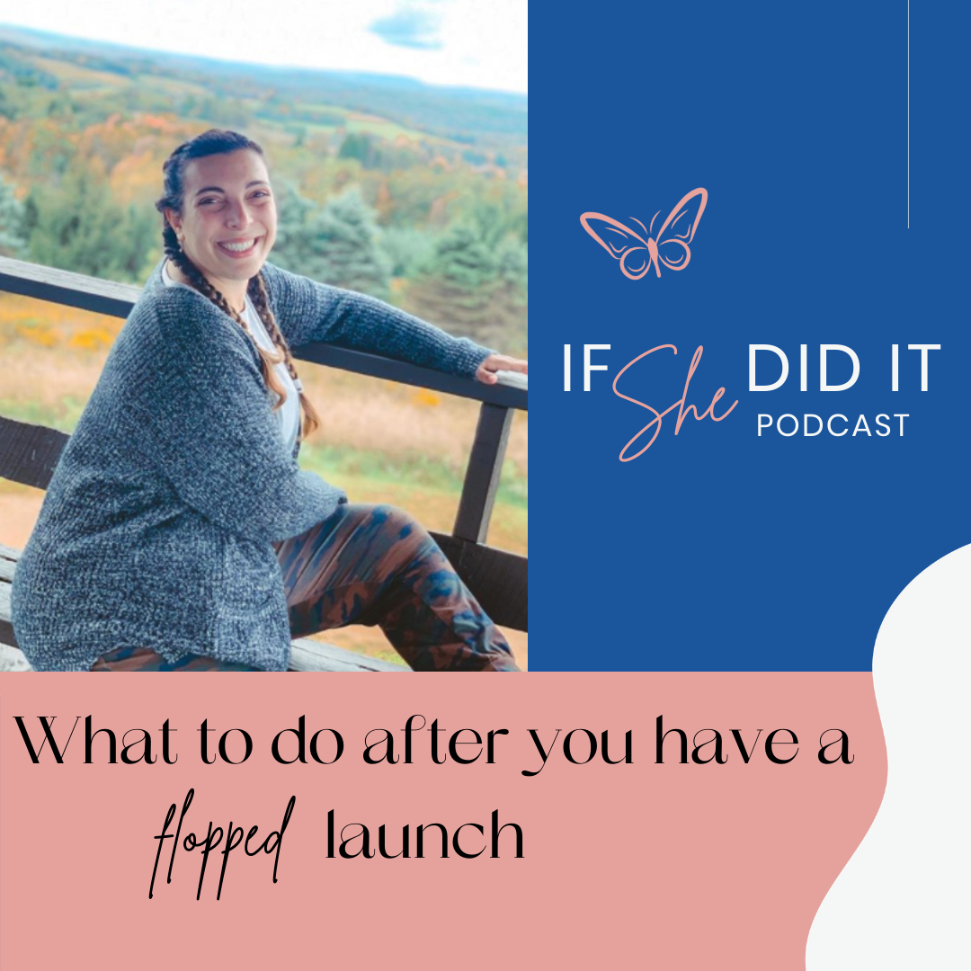 What to do after a flopped launched podcast episode graphic